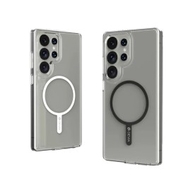 Ensemble de Deux Anneaux MagSafe pour Coque Universelle de Smartphone - Noir et Blanc - Devia photo 5