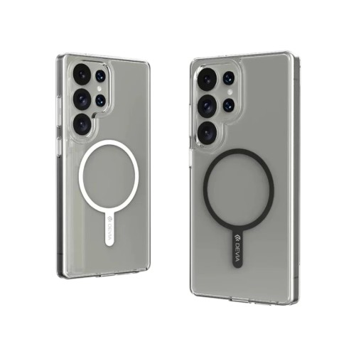 Ensemble de Deux Anneaux MagSafe pour Coque Universelle de Smartphone - Noir et Blanc - Devia photo 5