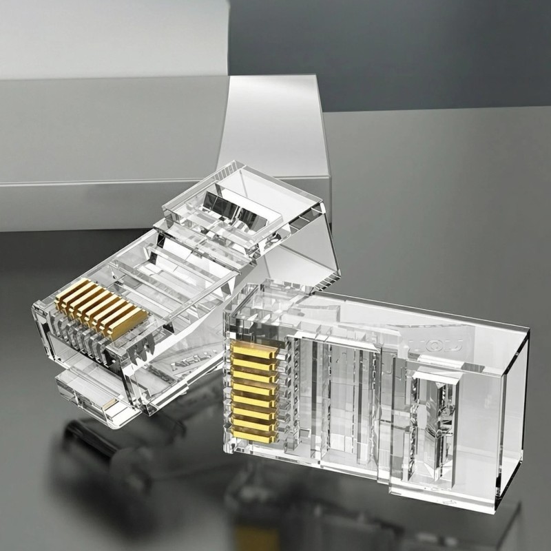 Prise RJ45 UTP Catégorie 6 Modulaire - Ensemble de 10 pièces - Vention photo 1