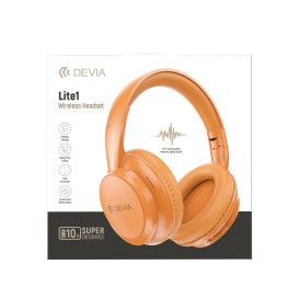 Casque sans fil Orange Lite1 - Devia photo 1