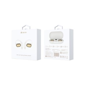 Écouteurs sans fil OWS Lite1 à oreilles ouvertes - Beige - Devia photo 1
