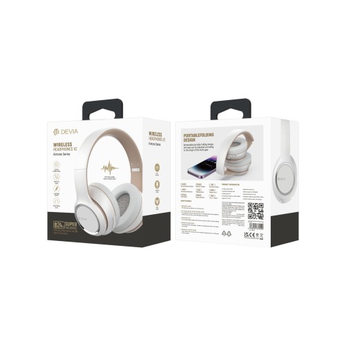 Casque sans fil Kintone - Blanc - Devia photo 4