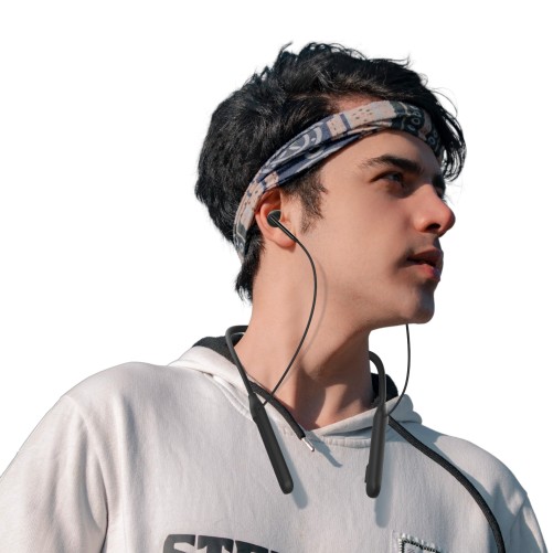 Écouteurs Bluetooth de Sport à Dossier Kintone EM036 - Noir - Devia photo 4
