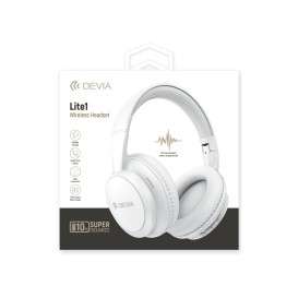 Casque Bluetooth Devia Lite1 - Coloris Blanc photo 1