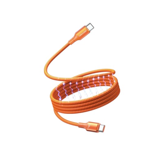 Câble USB-C Magnétique Orange - Vention photo 3