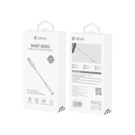 Convertisseur Audio USB-C à Jack 3.5mm pour Dispositifs USB-C - Blanc photo 1