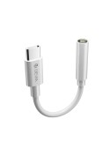 Convertisseur Audio USB-C à Jack 3.5mm pour Dispositifs USB-C - Blanc photo 2