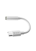 Convertisseur Audio USB-C à Jack 3.5mm pour Dispositifs USB-C - Blanc photo 4