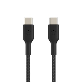 Câble tressé USB-C vers USB-C de Belkin - Noir - Compatible avec appareils USB-C photo 1