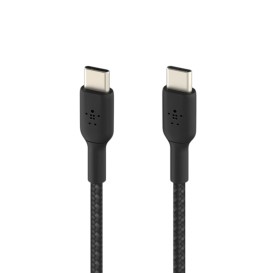 Câble tressé USB-C vers USB-C de Belkin - Noir - Compatible avec appareils USB-C photo 4