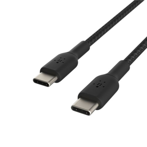 Câble tressé USB-C vers USB-C de Belkin - Noir - Compatible avec appareils USB-C photo 5