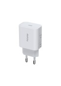 Adaptateur secteur USB-C 25W pour smartphones et tablettes - Blanc photo 2