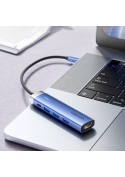 Câble Convertisseur USB-C à HDMI - Bleu - Vention photo 1