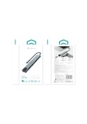Hub USB-C 8 ports Pro1 - Gris - Devia photo 1