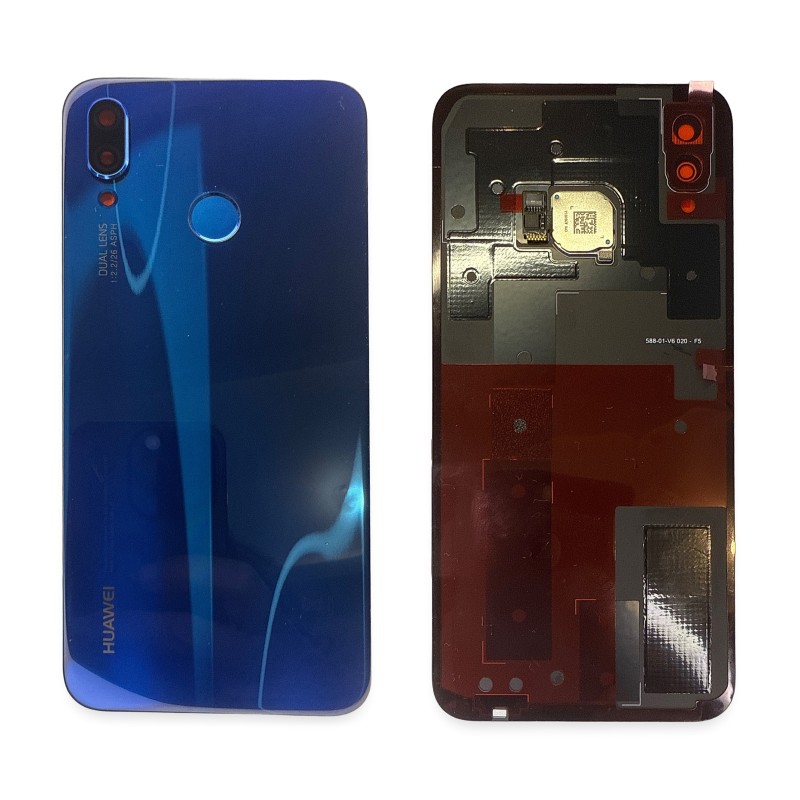 Vitre arrière Bleu Klein (Officielle) - Huawei P20 Lite photo 1