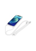 Coque miroir avec cordon iPhone 15 - Transparent photo 4
