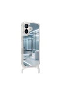 Coque miroir MagSafe iPhone 16 Plus - Blanc photo 3