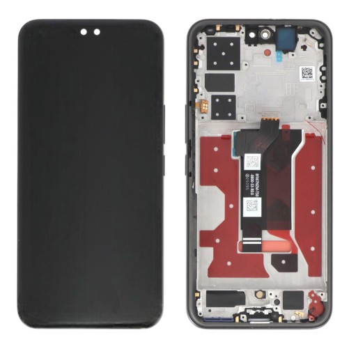 Ecran avec châssis Honor 400 Pro - Officiel reconditionné - Noir photo 2