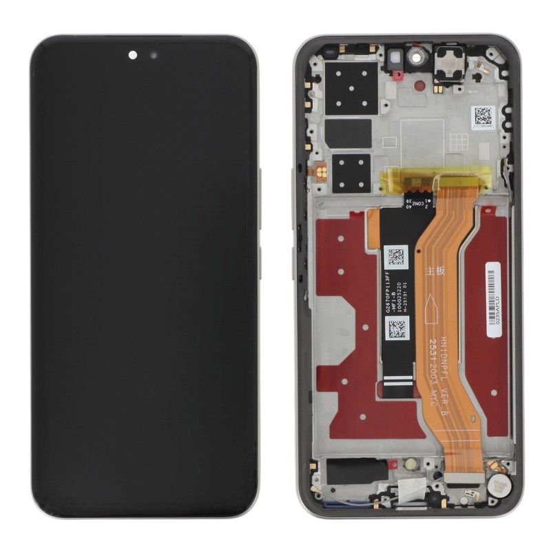 Ecran avec châssis Honor 400 Pro Officiel - Gris photo 2