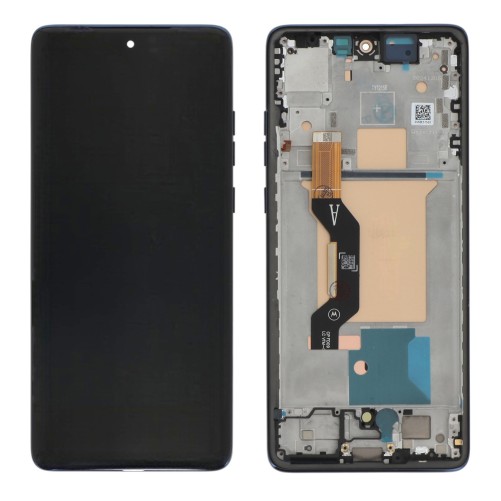 Ecran avec châssis Motorola Edge 60 - Officiel reconditionné - Bleu photo 2
