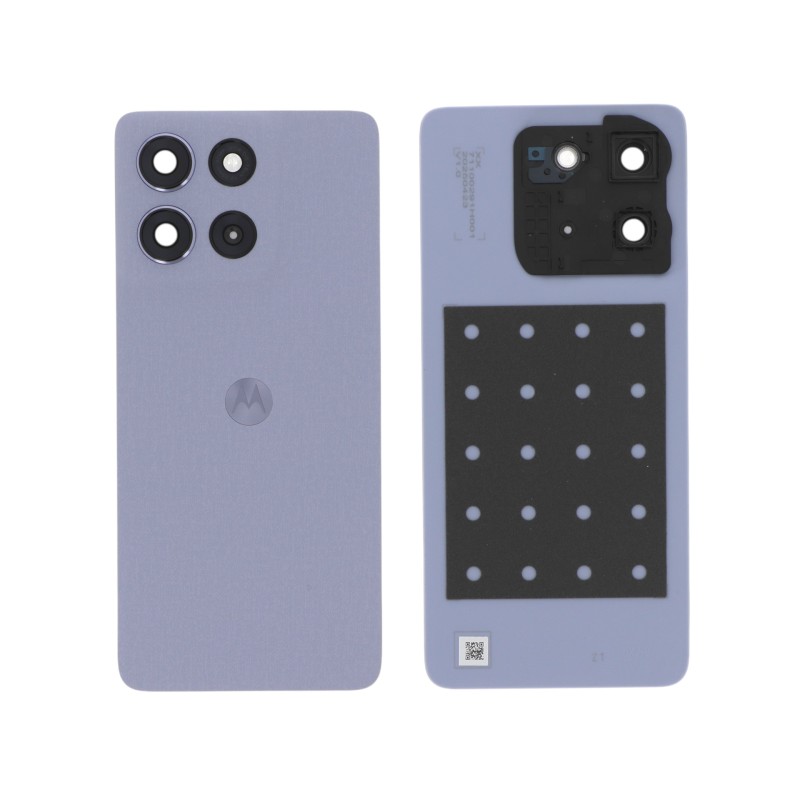Vitre arrière Officielle Motorola G86 - Violet photo 1