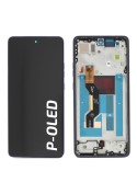 Ecran avec châssis Moto G86 et G86 Power - Officiel reconditionné - Cosmic Sky photo 1