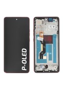 Ecran avec châssis Officiel Motorola G86 - Rouge photo 1