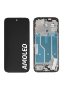 Ecran avec châssis Officiel Moto G87 5G - Noir photo 1