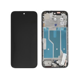 Ecran avec châssis Officiel Moto G87 5G - Noir photo 1