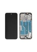 Ecran avec châssis Officiel Moto G87 5G - Noir photo 2