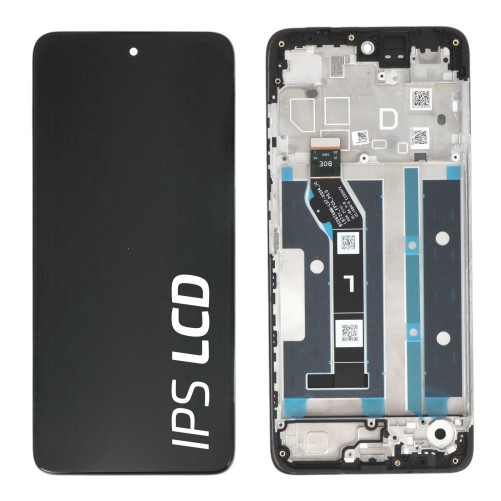 Ecran avec châssis Officiel Motorola G17 et G17 Power - Evening Blue photo 1