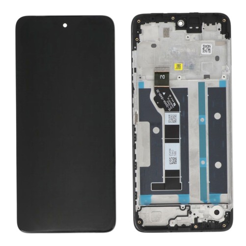 Ecran avec châssis Moto G17 et G17 Power - Officiel reconditionné - Evening Blue photo 2