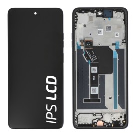 Ecran avec châssis Officiel Motorola moto G56 5G - Noir photo 1