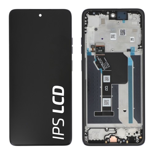Ecran avec châssis Officiel Motorola moto G56 5G - Noir photo 1