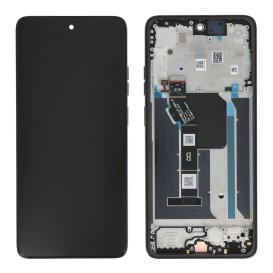 Ecran avec châssis Officiel Motorola moto G56 5G - Noir photo 1