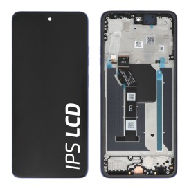 Ecran avec châssis Motorola Moto G56 5G - Officiel - Bleu photo 1