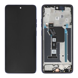 Ecran avec châssis Motorola Moto G56 5G - Officiel - Bleu photo 1