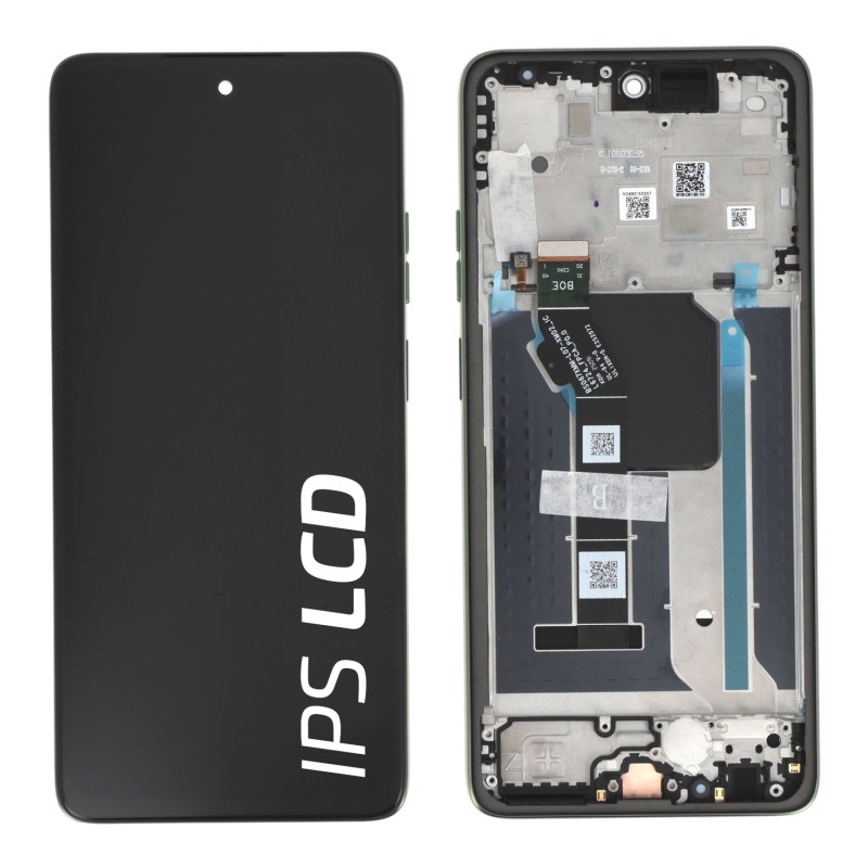 Ecran avec châssis Officiel Motorola Moto G56 5G - Vert photo 1