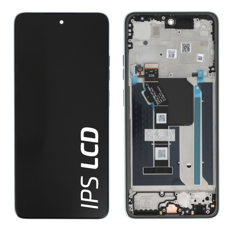 Ecran avec châssis Officiel Motorola Moto G56 5G - Gris photo 1