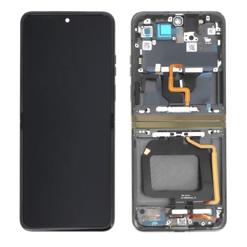 Ecran avec châssis Motorola Razr 40 Ultra Officiel reconditionné - Noir photo 2