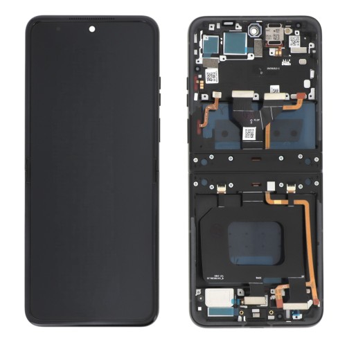 Ecran avec châssis Motorola Razr 60 - Officiel reconditionné - Noir photo 2