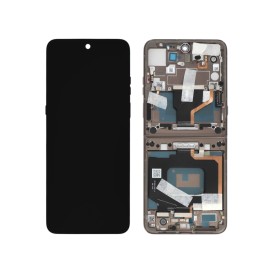Ecran avec châssis Motorola Razr 70 Ultra - Officiel - Cocoa photo 1