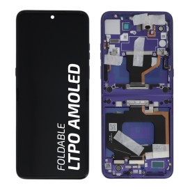 Ecran avec châssis Motorola Razr 70 Ultra - Officiel - Bleu photo 1