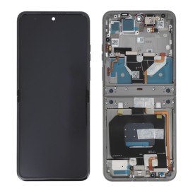 Ecran avec châssis Officielle Motorola Razr 70 - Hématite photo 1