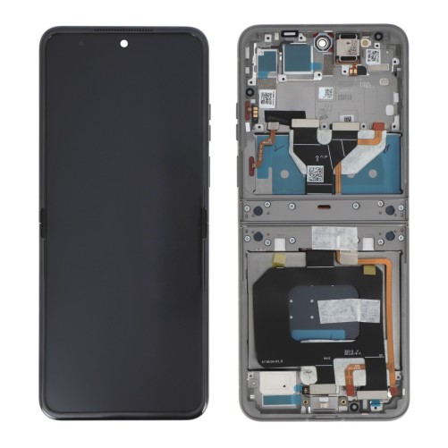 Ecran avec châssis Officielle Motorola Razr 70 - Hématite photo 2