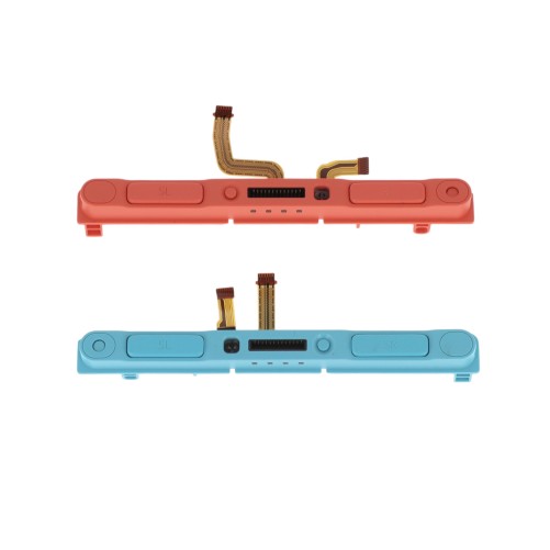 Lot de 2 rails latéraux Joy-Con Nintendo Switch 2 - Bleu et orange photo 1