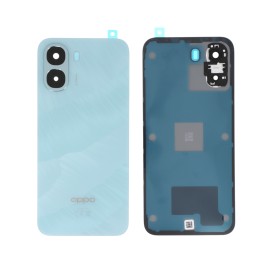 Vitre arrière Oppo A6x 5G Officielle - Bleu photo 1