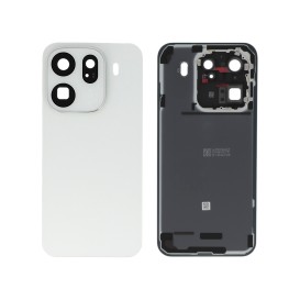 Vitre arrière Oppo Find X9 Pro Officielle - Blanc Soie photo 1