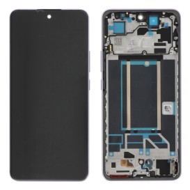 Ecran avec châssis Oppo Reno13 FS et 13 F - Officiel reconditionné - Violet photo 1