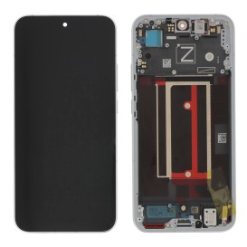 Ecran avec châssis Oppo Reno13 5G - Officiel - Blanc photo 1